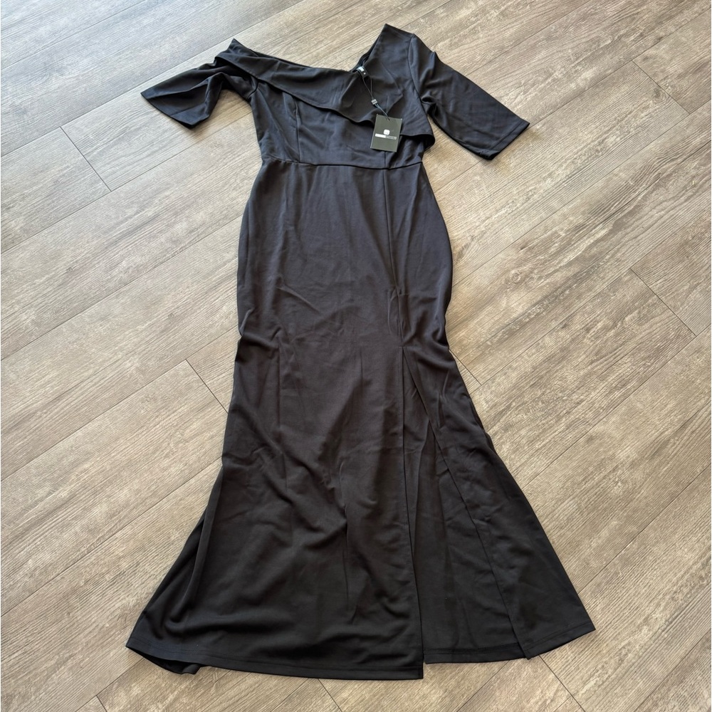SOLD✨LAST PRICE🍒🤍 STYLEWE regular fit evening black maxi dress 💐 - Picture 16 of 16